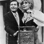 Herman with his Hello Dolly! star, Carol Channing.